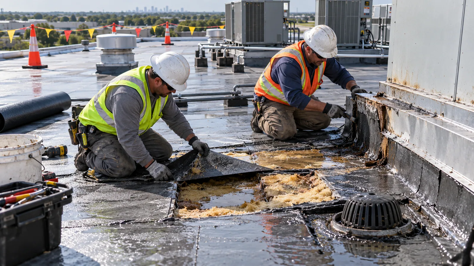 Commercial Roof Condition Reports in Rialto, CA