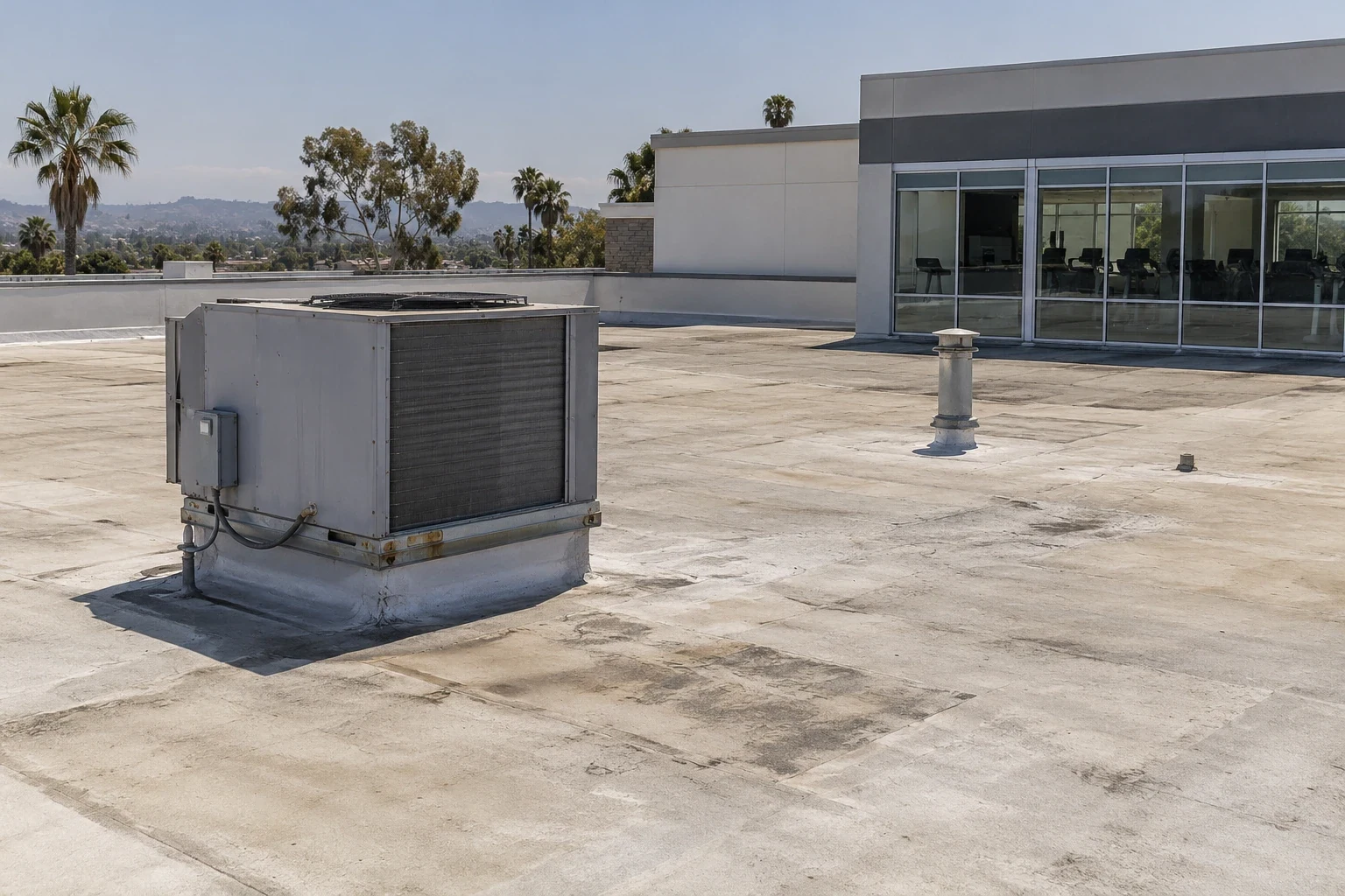 Fitness Center Roofing in Rialto, CA