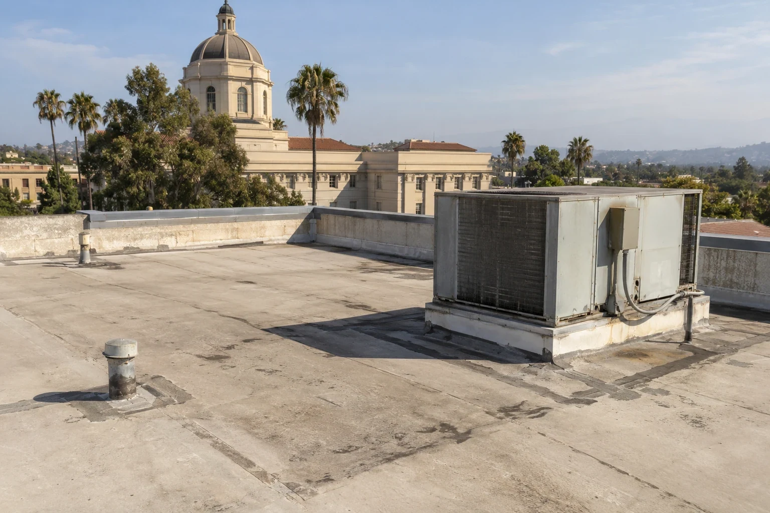Cold Storage and Freezer Building Roofing in Rialto, CA project in Rialto, CA