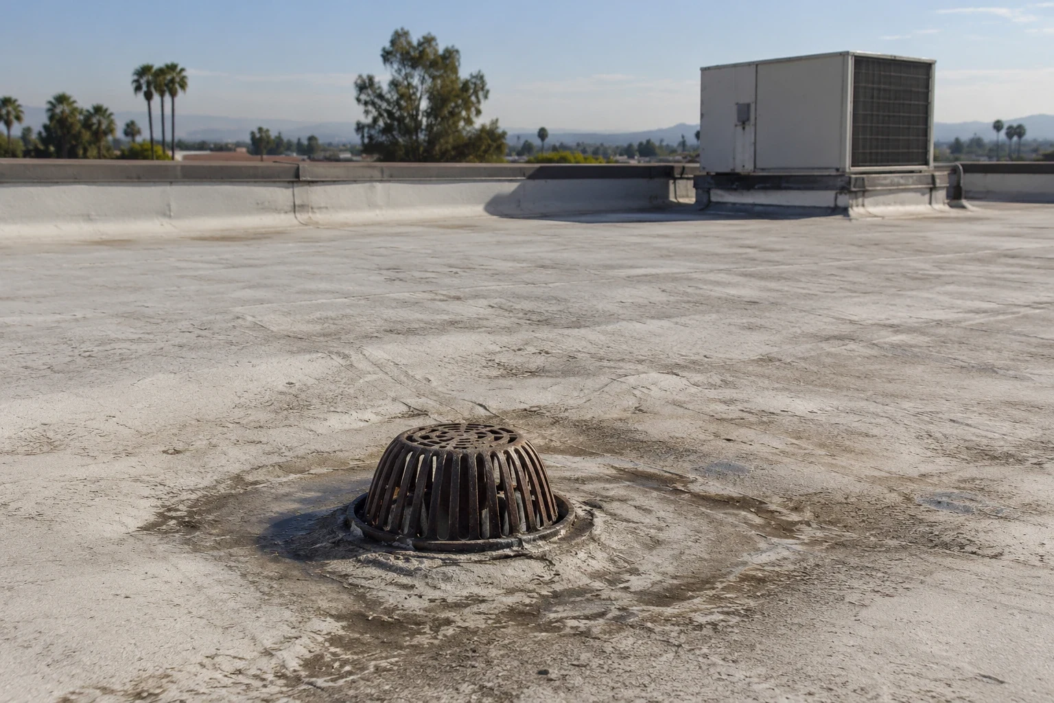 drain and scupper check