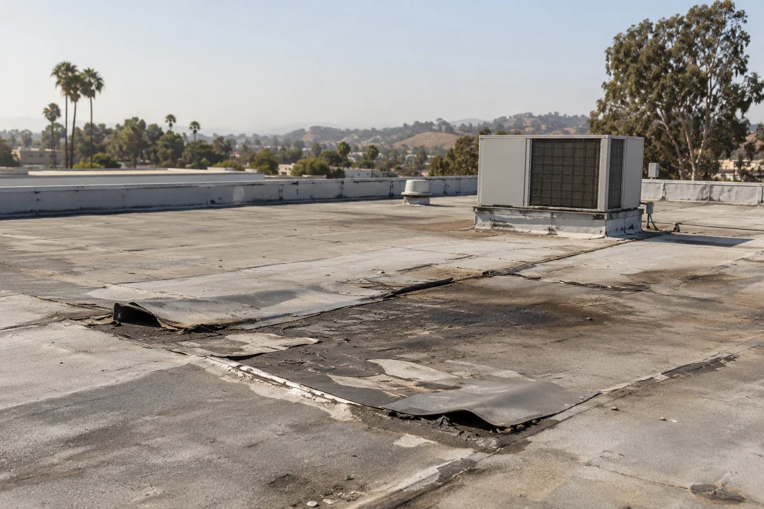 Storm Damage Roof Repair in Rialto, CA